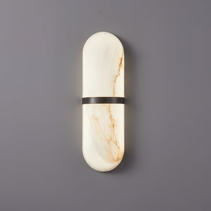 Alabaster Pill Wall Sconce