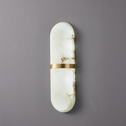 Alabaster Pill Wall Sconce