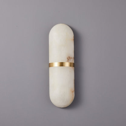 Alabaster Pill Wall Sconce