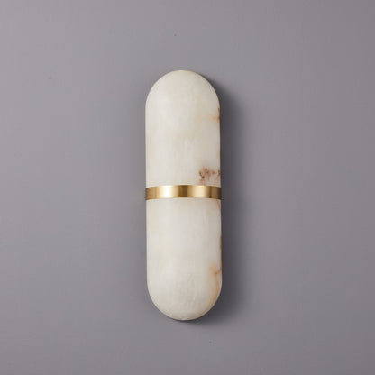 Alabaster Pill Wall Sconce