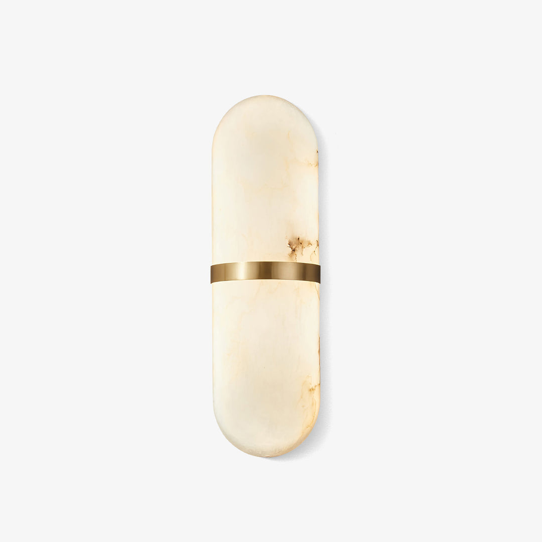 Alabaster Pill Wall Sconce