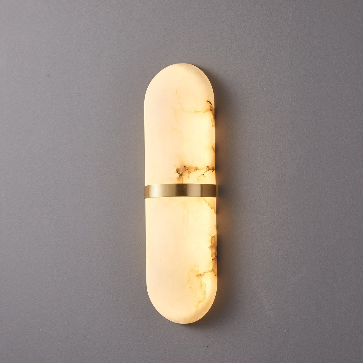 Alabaster Pill Wall Sconce