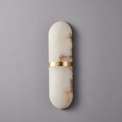 Alabaster Pill Wall Sconce