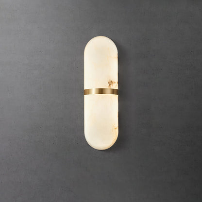 Alabaster Pill Wall Sconce