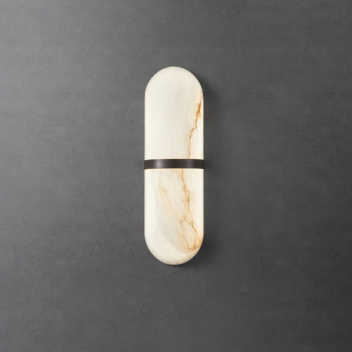 Alabaster Pill Wall Sconce