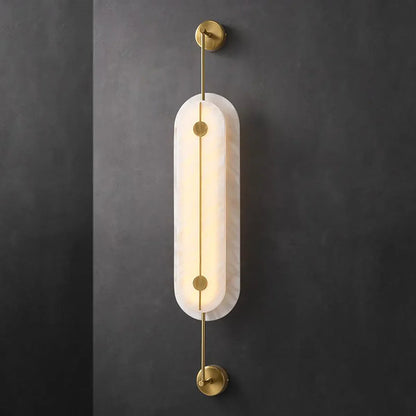 Solvane Alabaster Wall Sconce