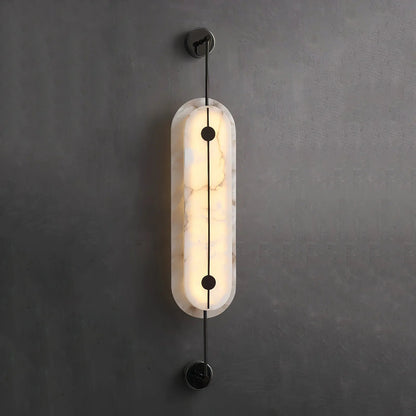 Solvane Alabaster Wall Sconce