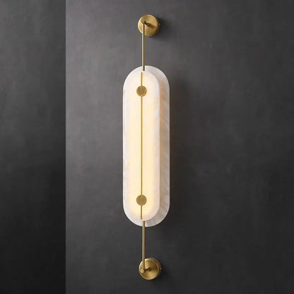 Solvane Alabaster Wall Sconce