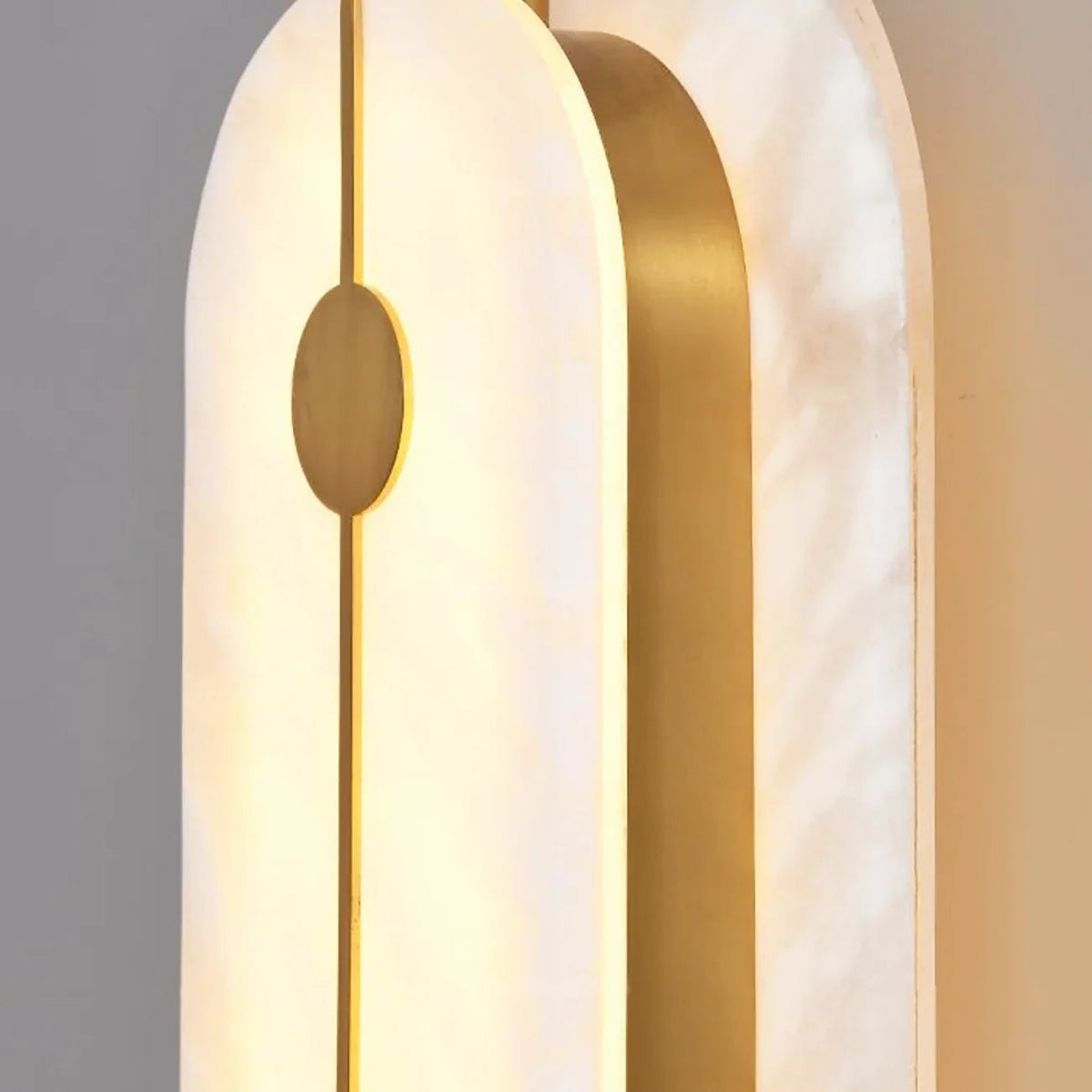 Solvane Alabaster Wall Sconce