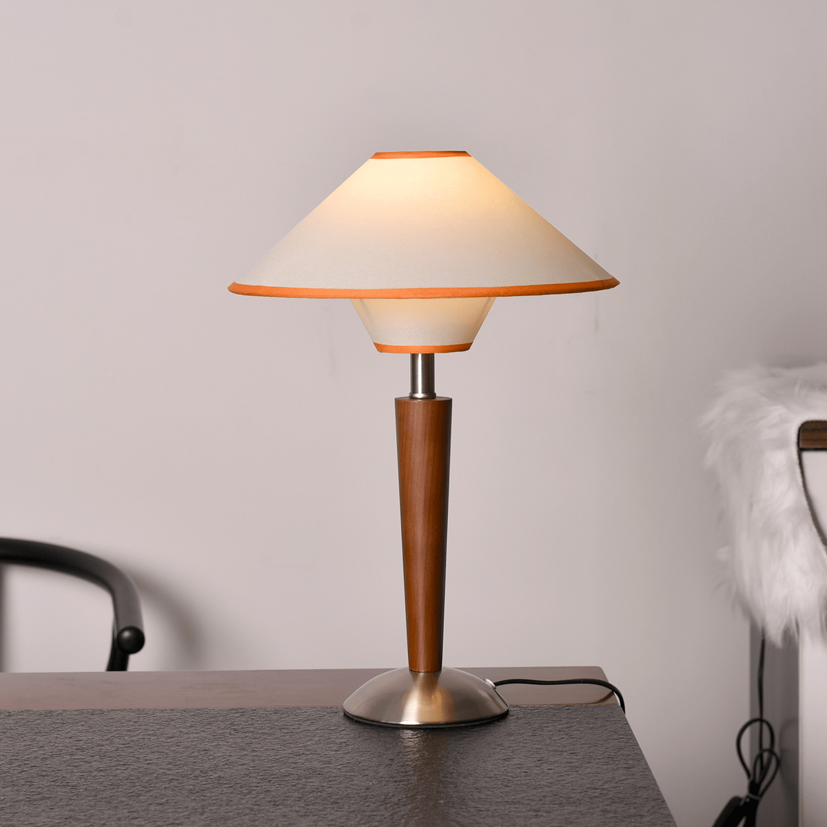 Alderwing Wood Table Lamp