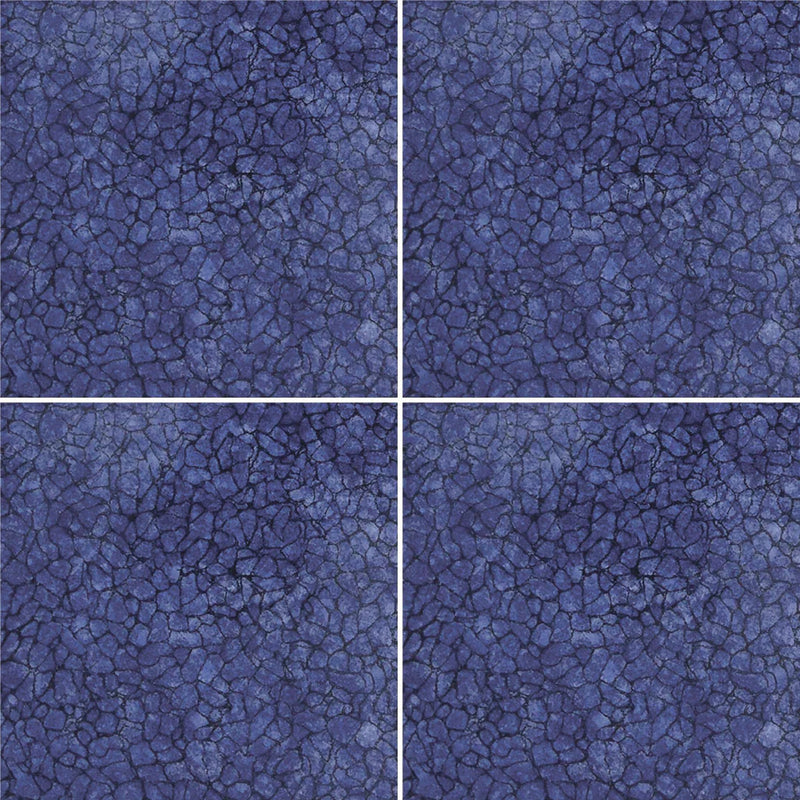 Aquatica Blue Porcelain Tile 6"x6" - Mystic Collection