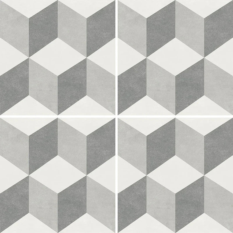 Aquatica Brina Directional Pattern Porcelain Pool Tile 6"x6" - Fiore Collection