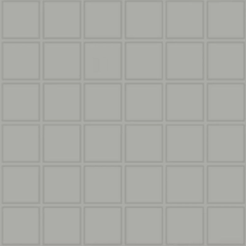 Aquatica Cement Chic 2"x2" Ceramic Mosaic  12"x12" - Soho Collection