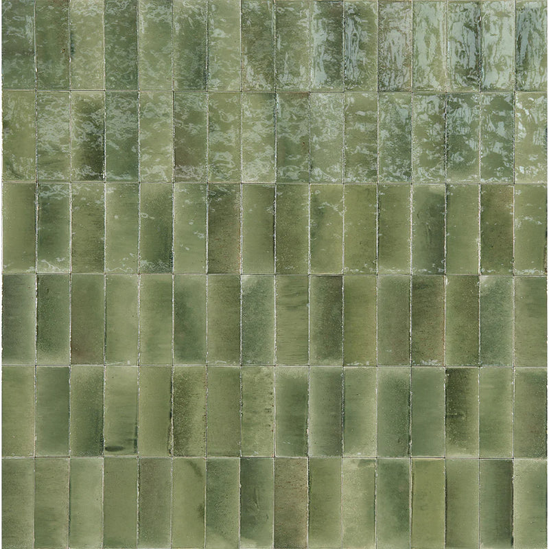 Aquatica Giada Glossy Porcelain Pool Tile 3"x8" - Gleeze Collection
