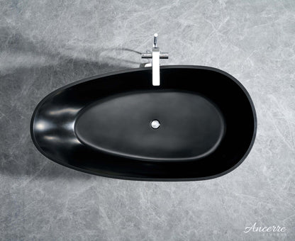 Arden 67” Freestanding Solid Surface Bathtub