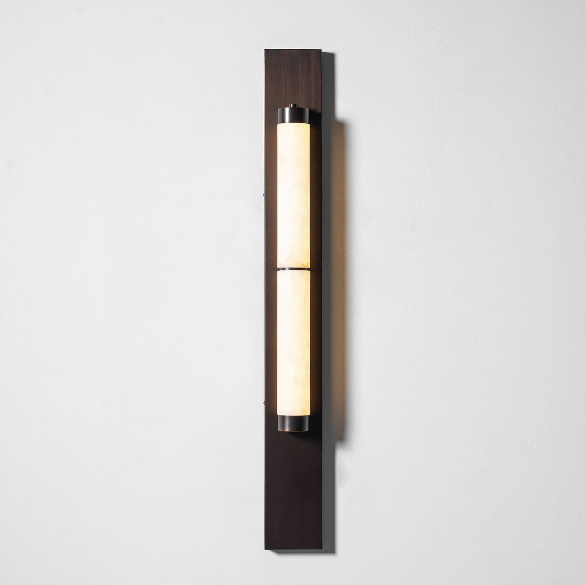 Arden Spanish Alabaster Column Sconce