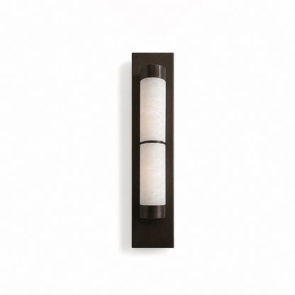 Arden Spanish Alabaster Column Sconce