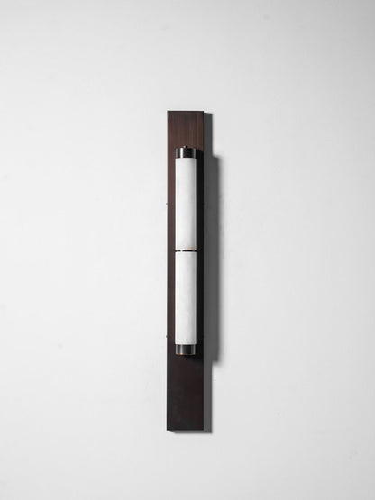 Arden Spanish Alabaster Column Sconce