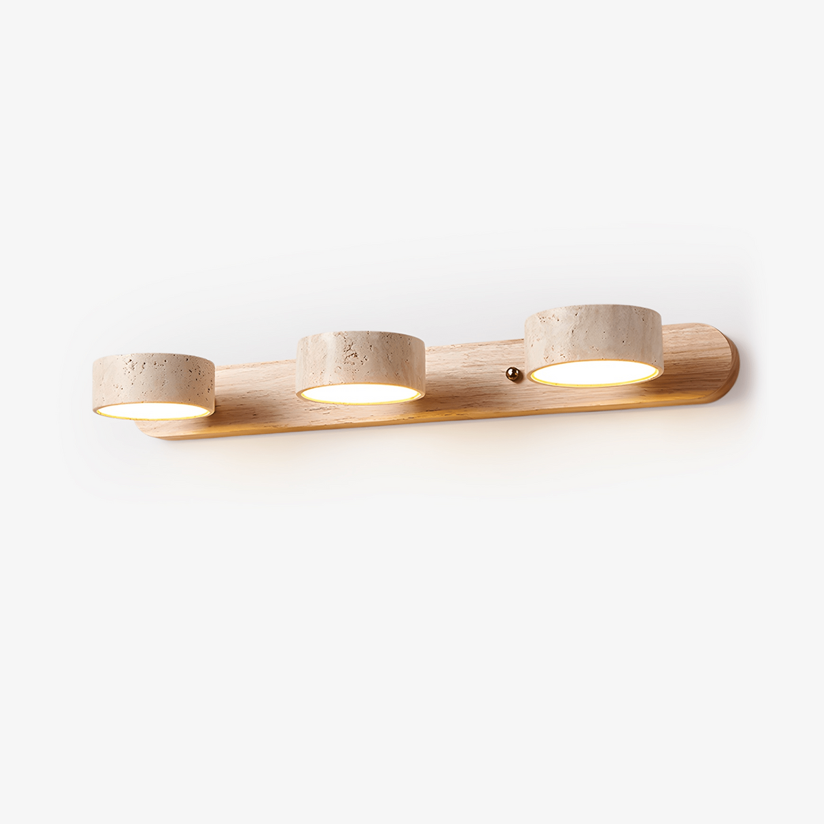 Travertine Duo Wall Light