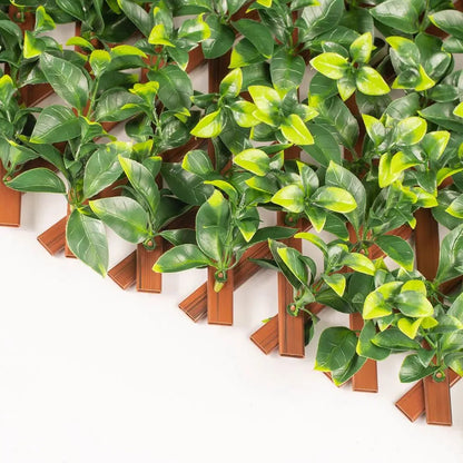 Jasmine Expandable Artificial Trellis Privacy Screen 72×36in – UV Resistant