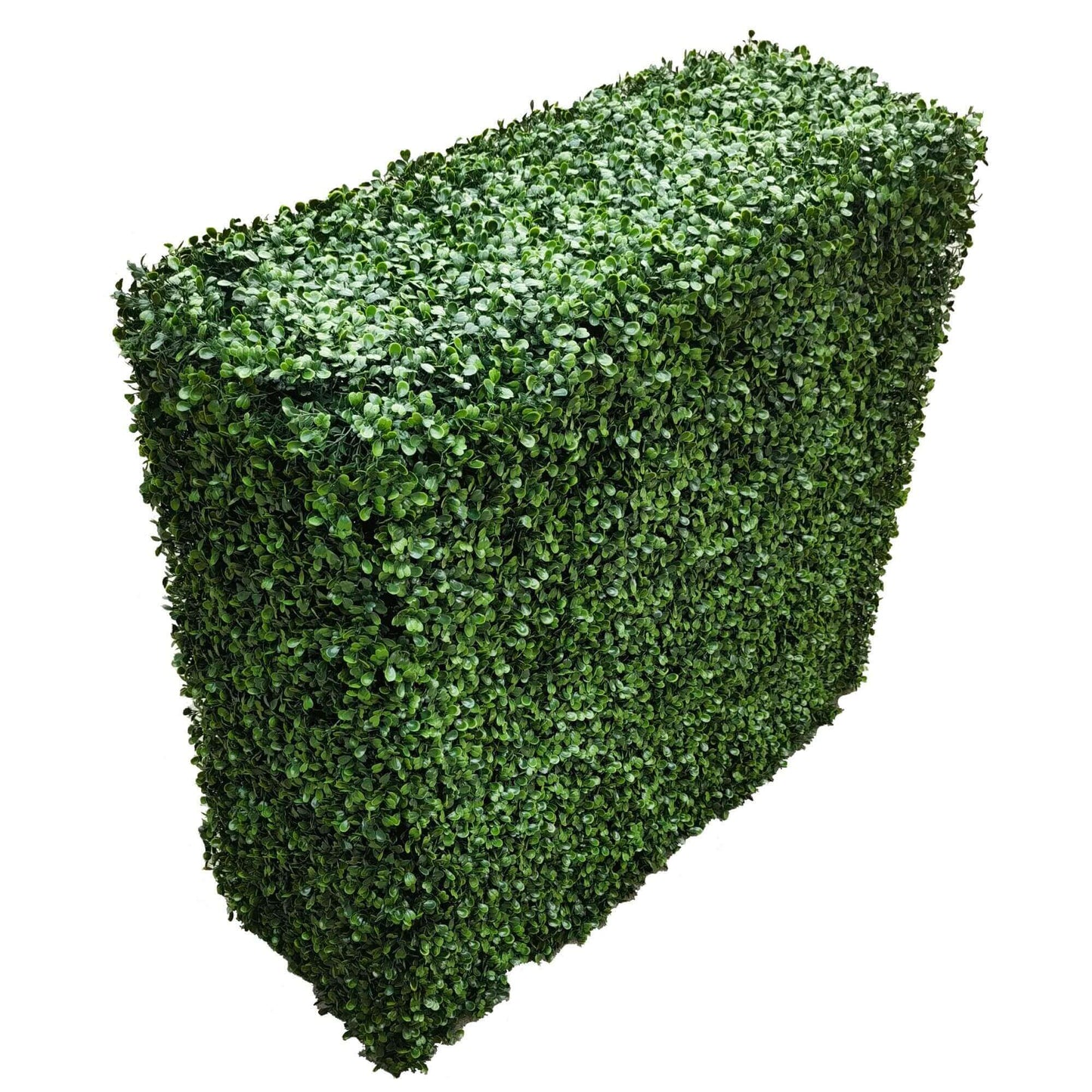 Two Tone Green Boxwood Artificial Hedge 40×40in – UV Resistant – Commercial Grade