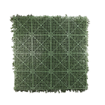 Dense Lush Boxwood Artificial Vertical Garden Green Wall Panel 40×40in 11 SQ FT – NFPA701 Fire Rated – UV Resistant – Commercial Grade