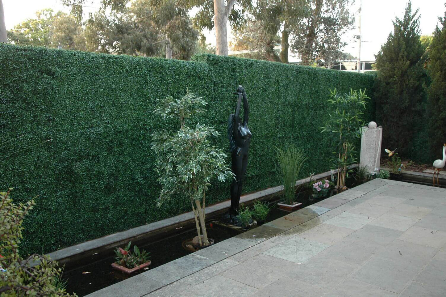 Sample Panel – Dark Boxwood Green Wall (Small Sample)