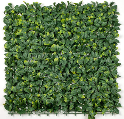 Laurel Artificial Vertical Garden Green Wall Panel 40×40in 11 SQ FT – UV Resistant – Commercial Grade