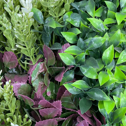 Evergreen Triptych Artificial Vertical Garden Green Wall Panel Set of 3 33 SQ FT – UV Resistant – Commercial Grade
