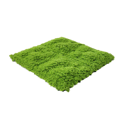 Evergreen Moss Artificial Green Wall Mat 40×20in 5.5 SQ FT – UV Resistant – Commercial Grade