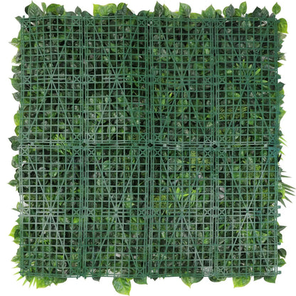 Hawaiian Sunrise Flowering Artificial Vertical Garden Green Wall Panel 40×40in 11 SQ FT – UV Resistant – Commercial Grade