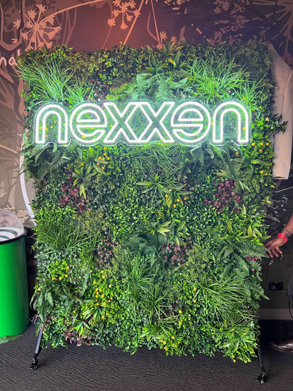 Country Fern Artificial Vertical Garden Green Wall Panel 40×40in 11 SQ FT – UV Resistant – Commercial Grade
