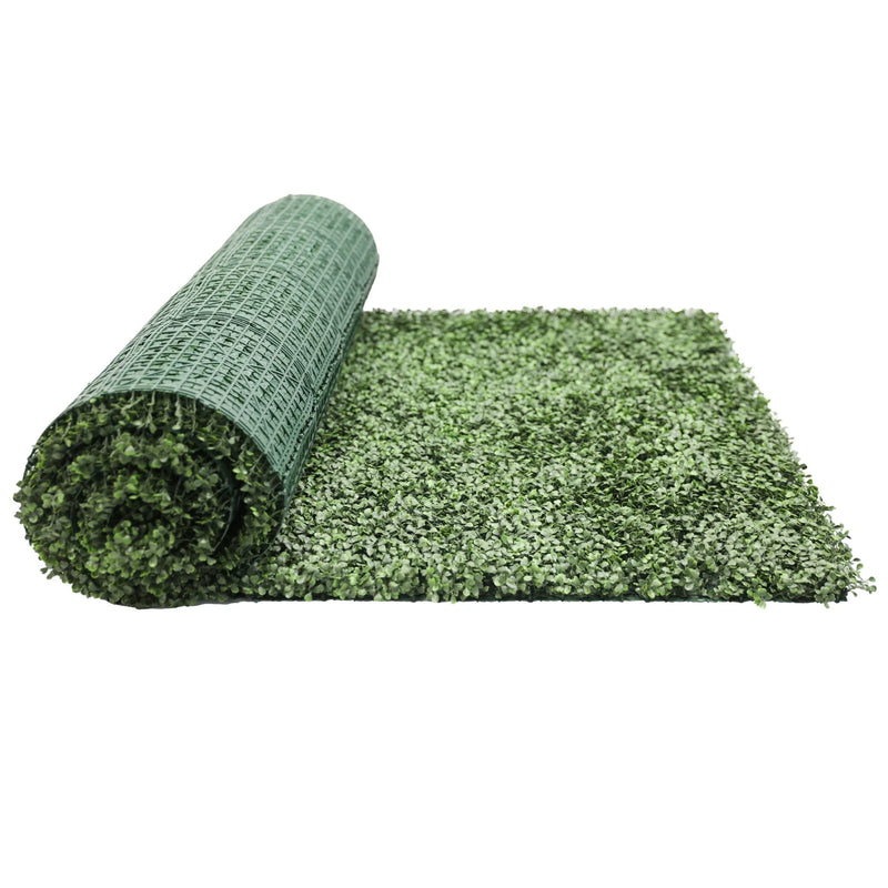 Boxwood Artificial Green Wall Roll 10ft×3.3ft 33 SQ FT – UV Resistant – Commercial Grade