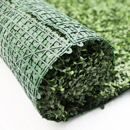 Boxwood Artificial Green Wall Roll 10ft×3.3ft 33 SQ FT – UV Resistant – Commercial Grade