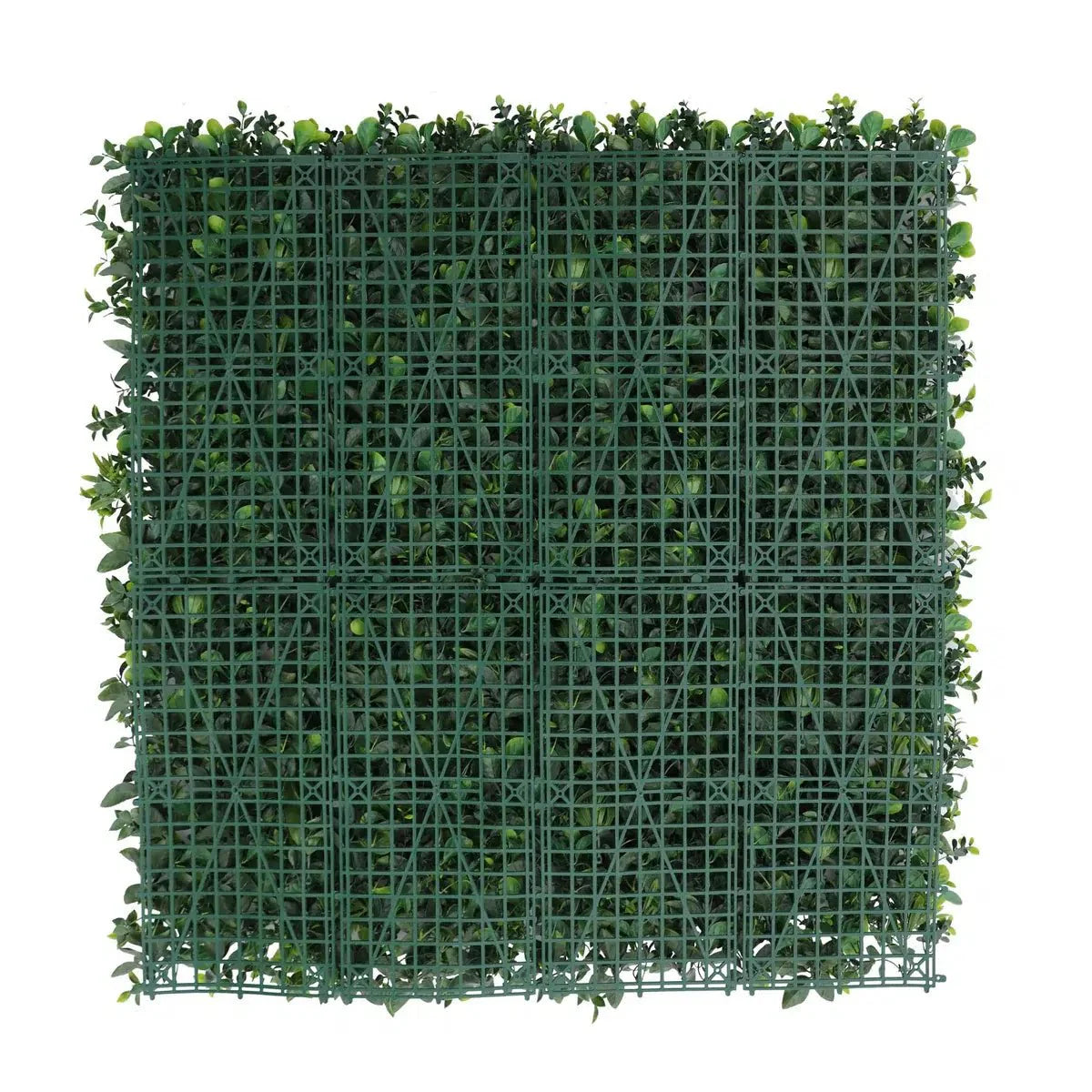Sample Panel – Snowy White Vertical Garden (Small Sample)