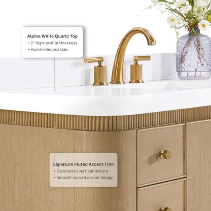 Aston 84" Bath Vanity Set
