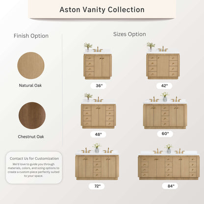 Aston 84" Bath Vanity Set