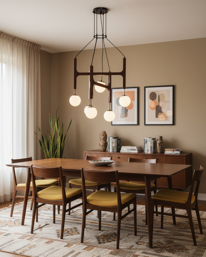 Astra Wood Chandelier