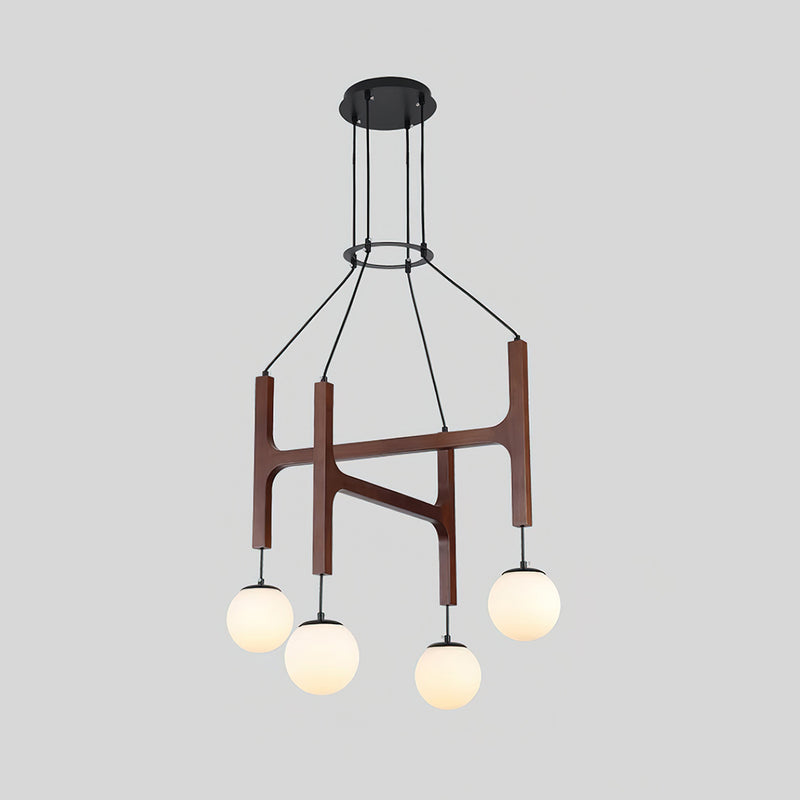 Astra Wood Chandelier