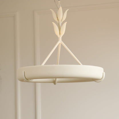 Athena Plaster Ring Chandelier