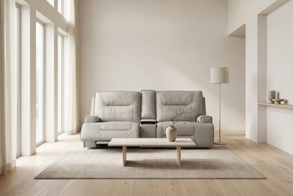 Atlas Fog Zero Gravity Power Reclining Sofa w/ Fridge