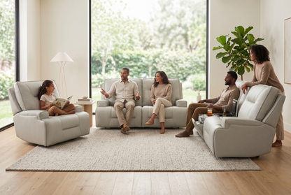 Atlas Fog Zero Gravity Power Reclining Sofa