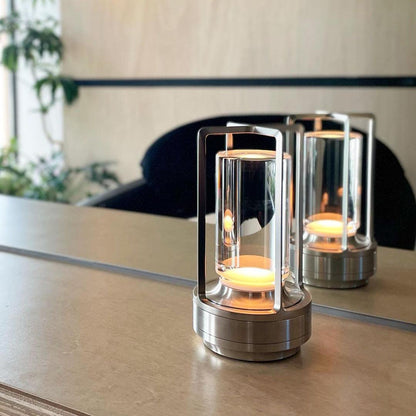 Portable Cordless Lantern Table Lamp
