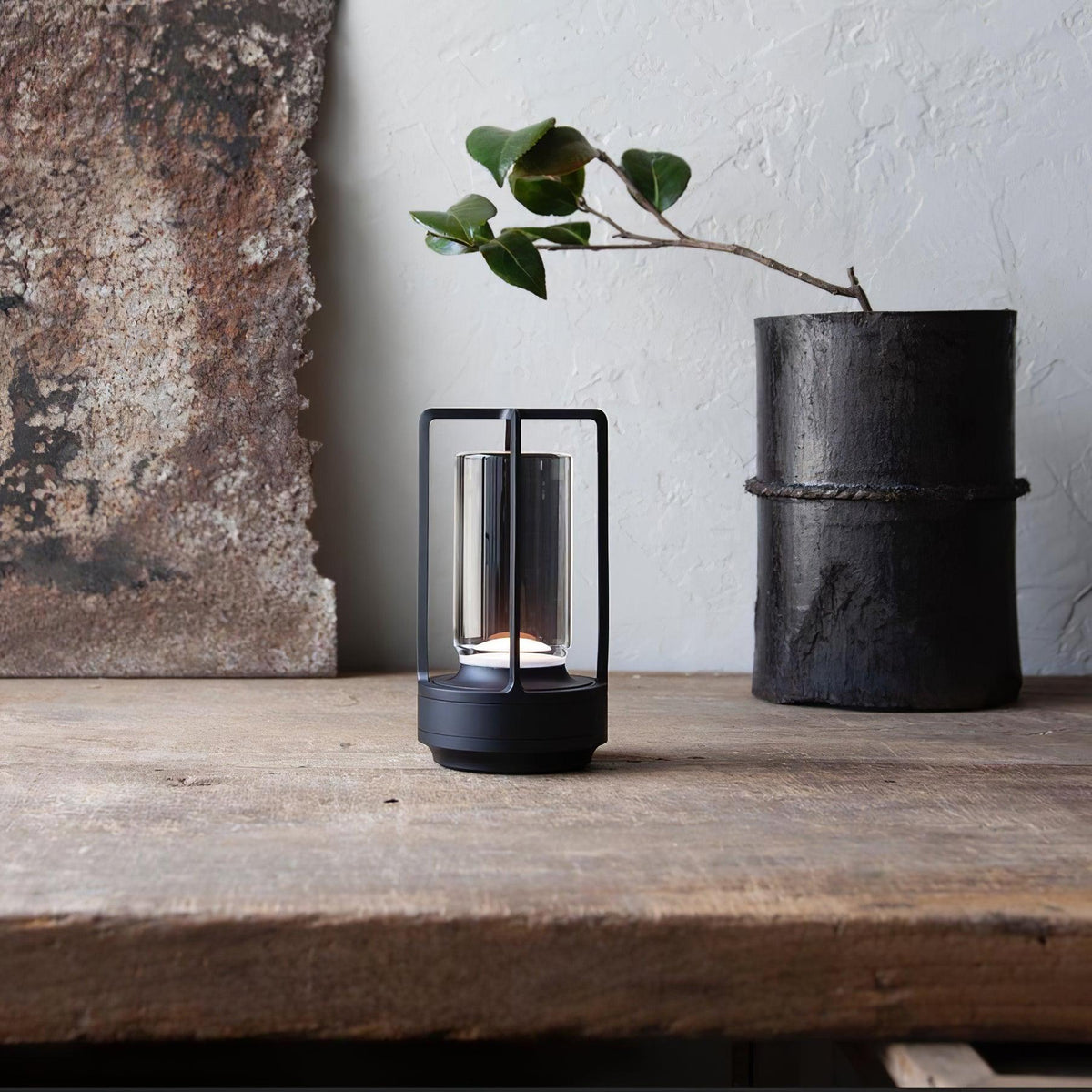 Portable Cordless Lantern Table Lamp