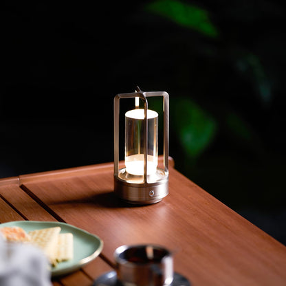 Portable Cordless Lantern Table Lamp