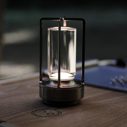 Portable Cordless Lantern Table Lamp
