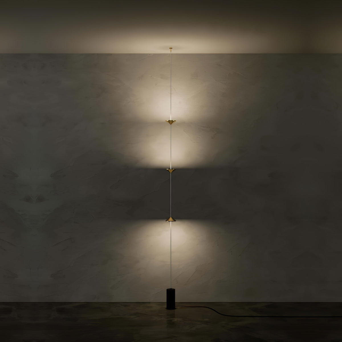 Aurevane Marble Tension Floor Lamp