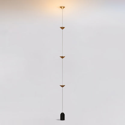 Aurevane Marble Tension Floor Lamp