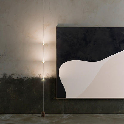 Aurevane Marble Tension Floor Lamp