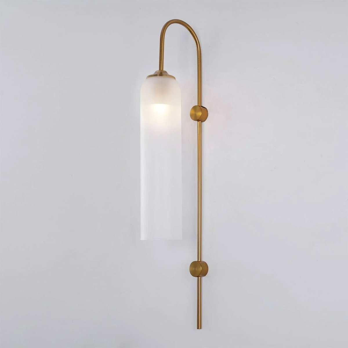 Caelora Arc Glass Wall Sconce